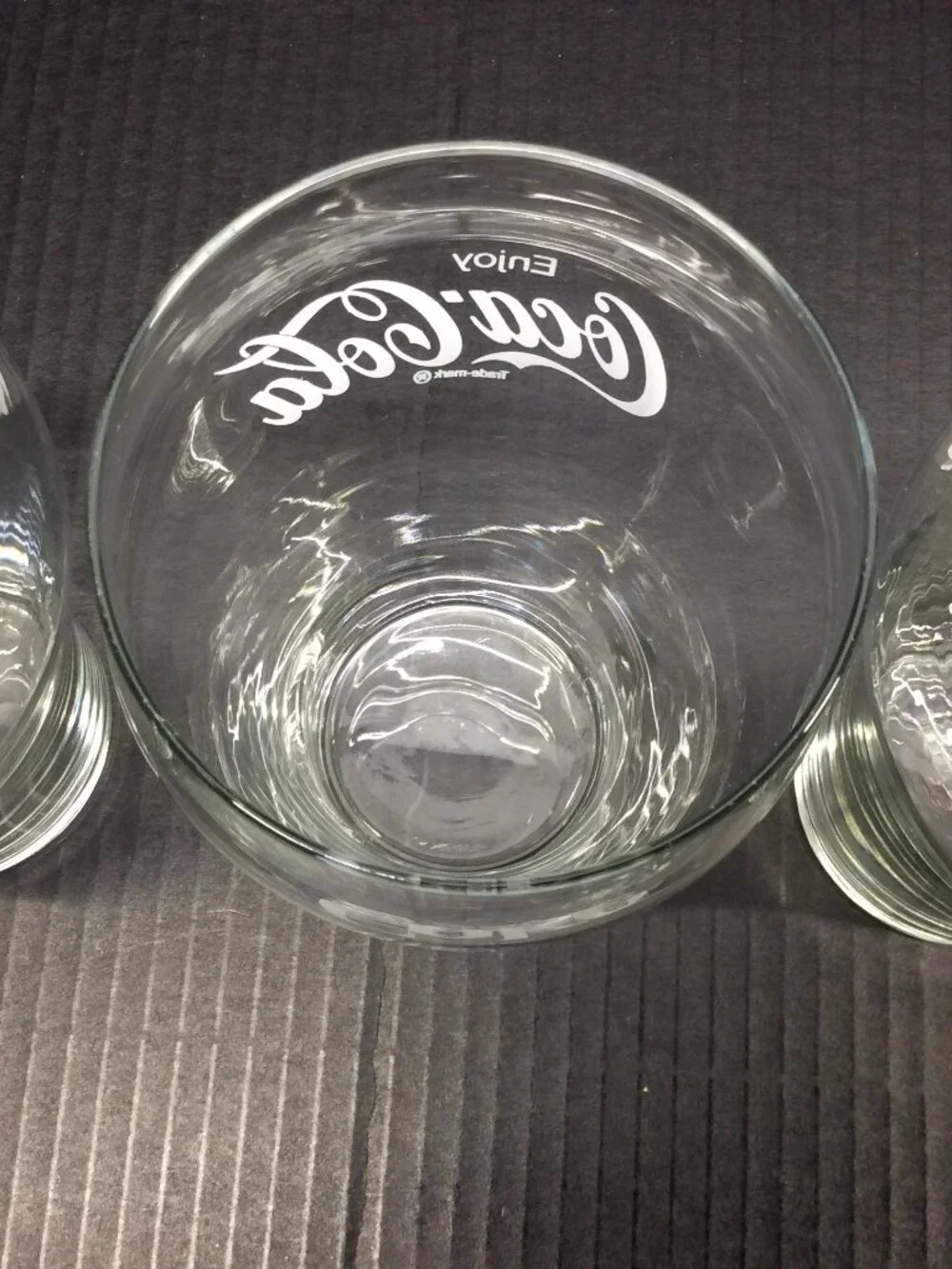 Vintage Coca Cola Coke Glass 28 oz 7